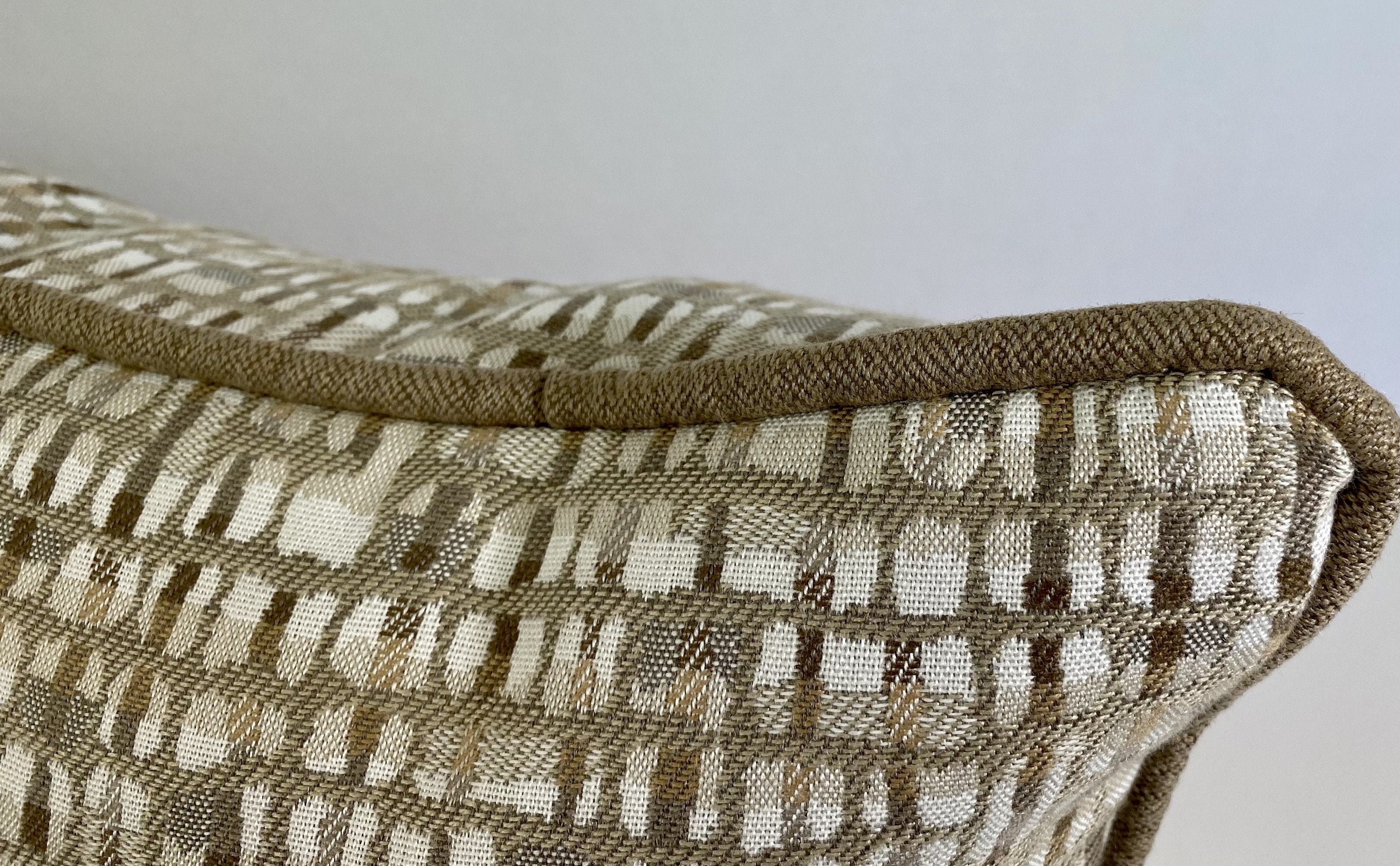 Luxury Outdoor Lumbar Pillow - 22" x 12"- Brighton Beach