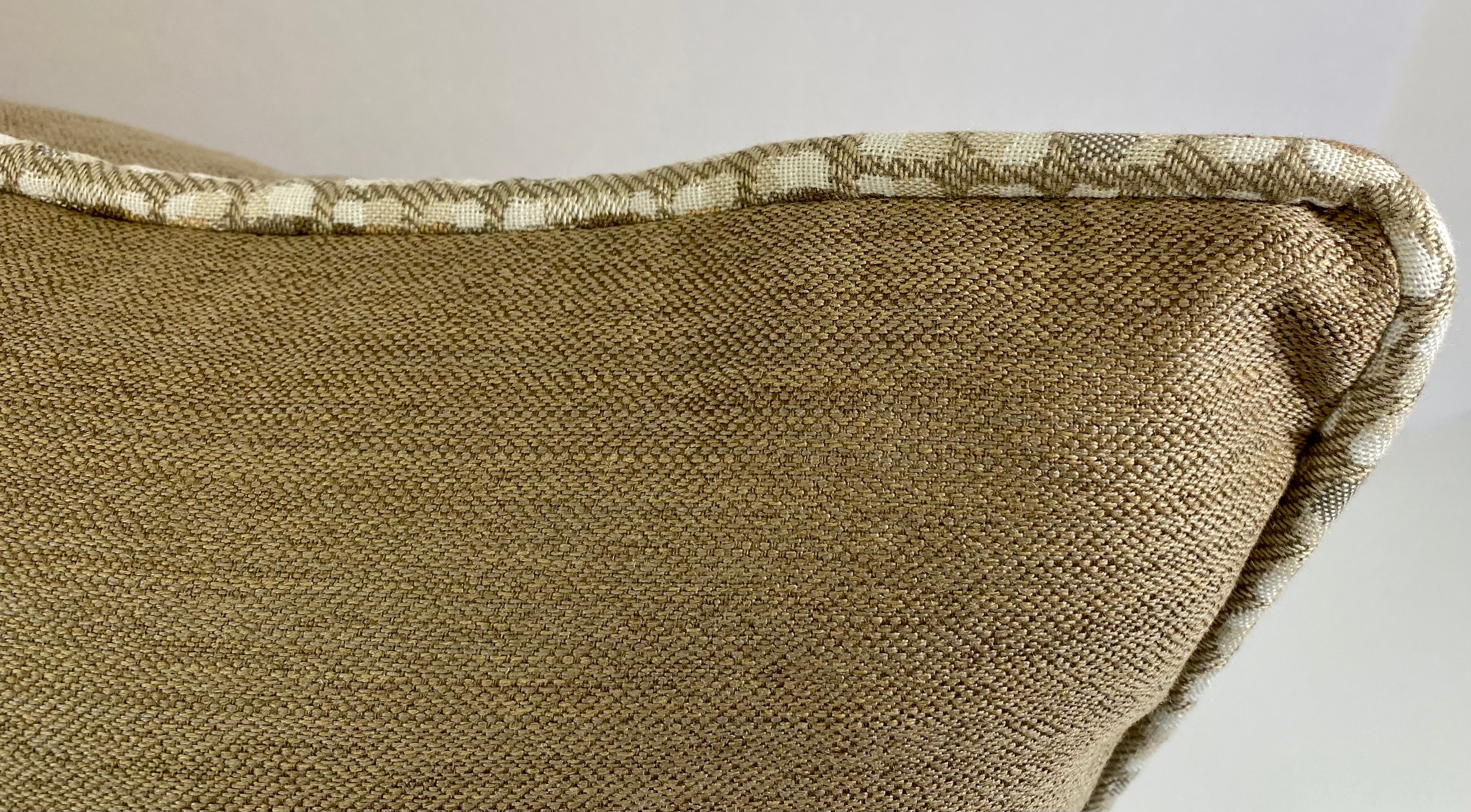 Luxury Outdoor Pillow - 22" x 22" - Brighton - Sand