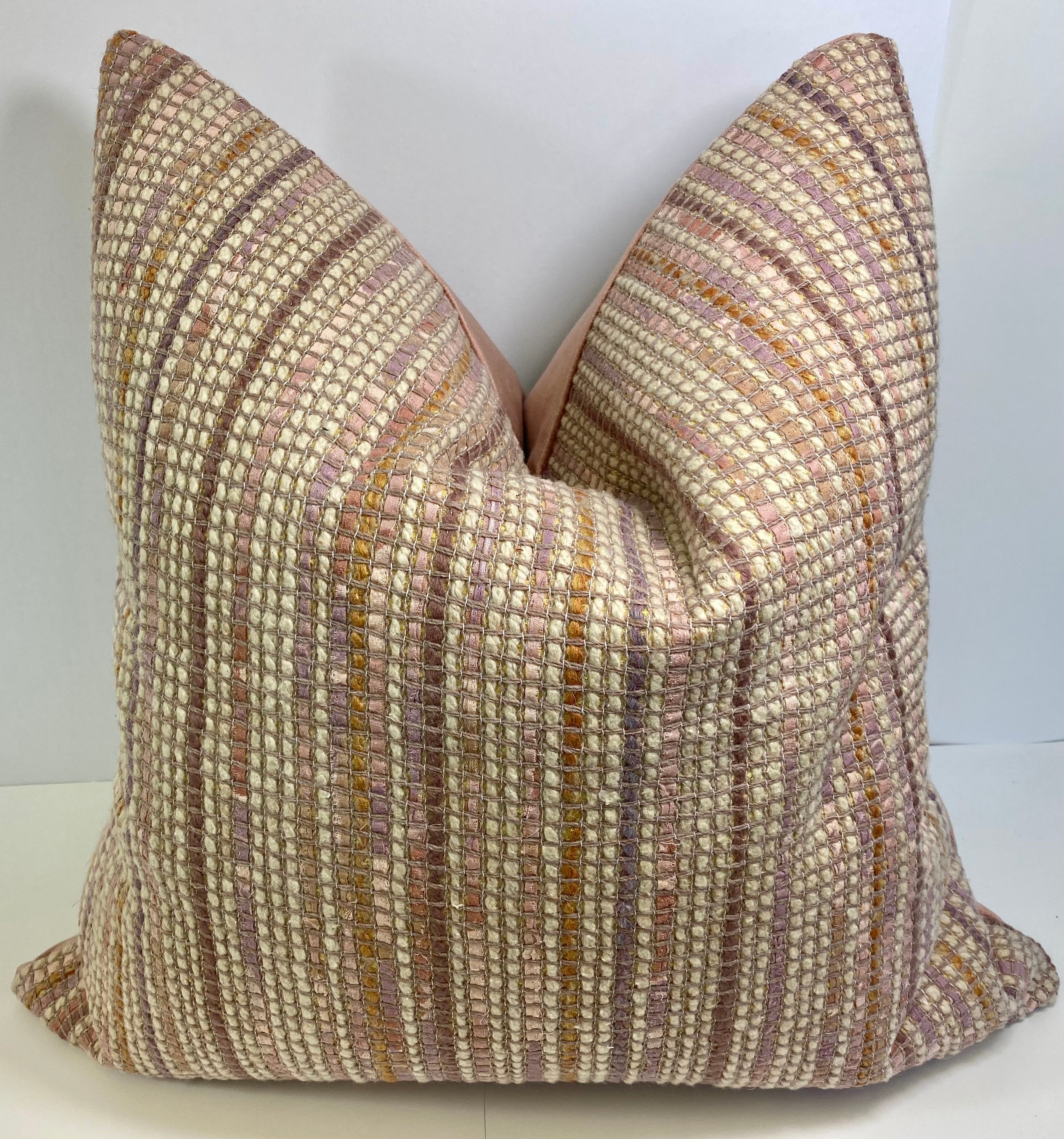 Luxury Pillow -  24" x 24" -  Madison Club - Ribbon Rose