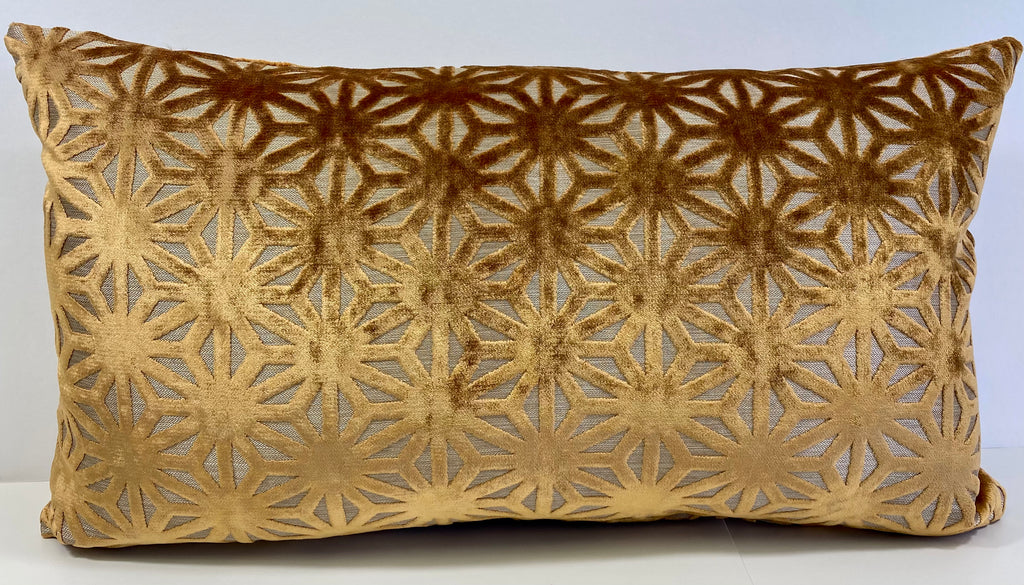 Luxury Lumbar Pillow - 24" x 14"- Regalia Cinnamon