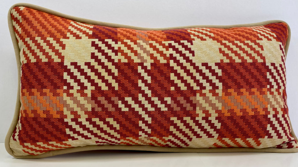 Luxury Outdoor Lumbar Pillow - 22" x 12" - Rancho Santa Fe-Festival