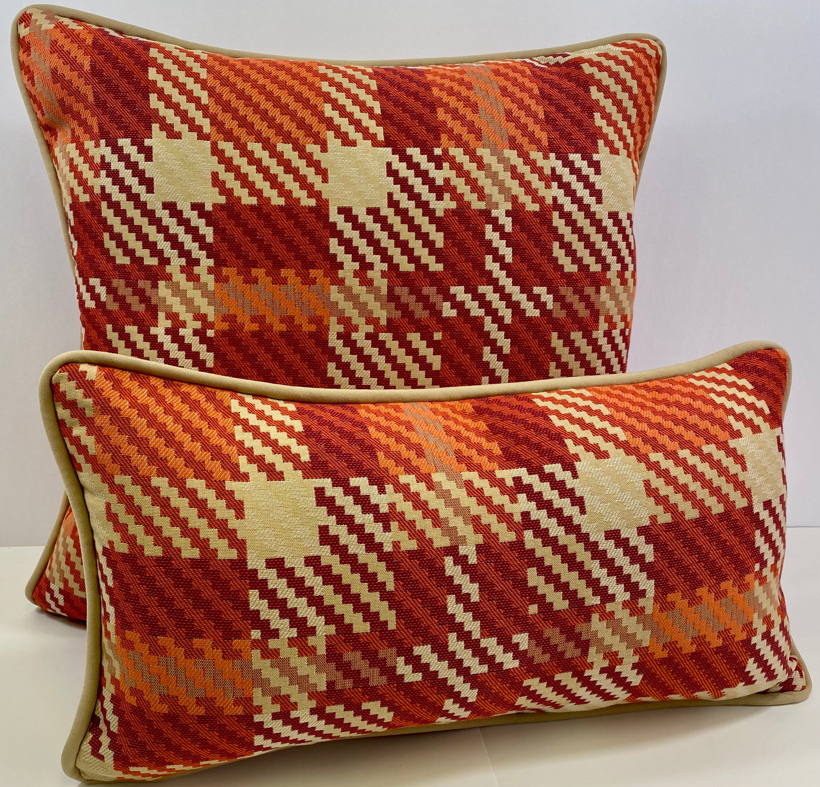 Luxury Outdoor Lumbar Pillow - 22" x 12" - Rancho Santa Fe-Festival