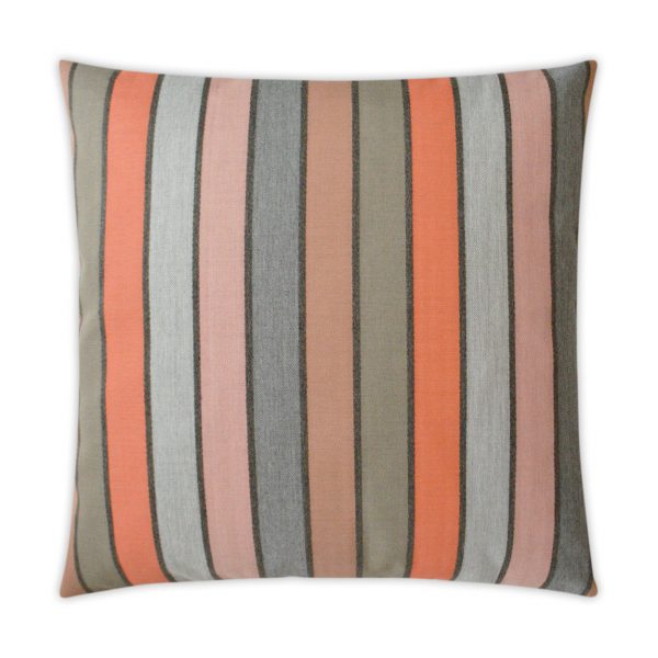 Luxury Outdoor Pillow - 22" x 22" - Lucy Papaya