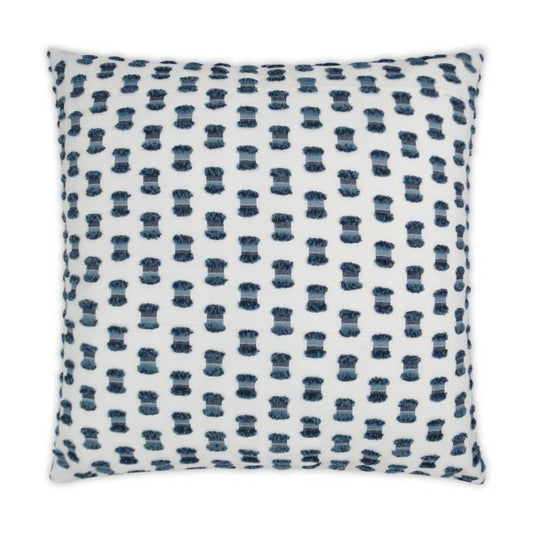 Luxury Outdoor Pillow - 22" x 22" - Fifi-Indigo