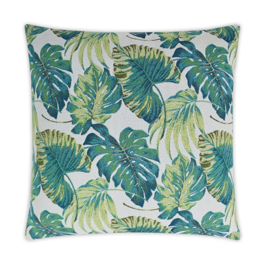 Luxury Outdoor Pillow - 22" x 22" - Sun Palm; Sunbrella, or equivalent, fabric with fiber fill