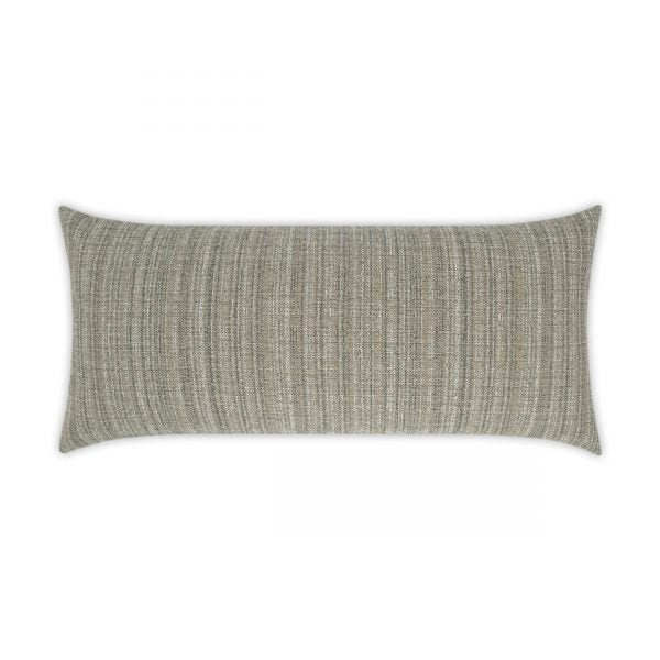 Luxury Outdoor Lumbar Pillow - 22" x 12" - Fiddledidee - Linen