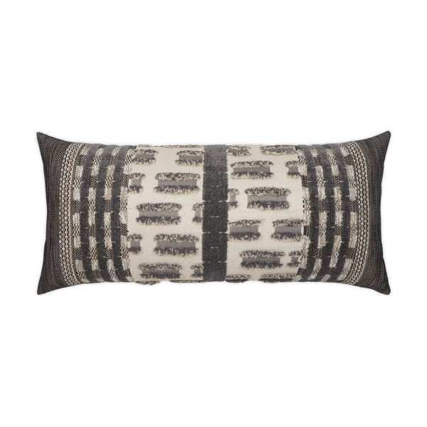 Luxury Outdoor Lumbar Pillow - 22" x 12" - Tanza