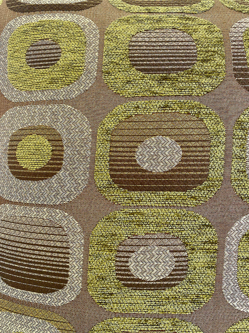 Luxury Lumbar Pillow – 24" × 14" – Mid-Century Groove