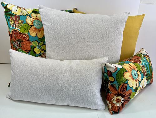 Luxury Outdoor Lumbar Pillow – 22" × 12" – Waikiki Sand