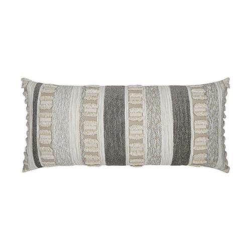 Luxury Outdoor Lumbar Pillow - 22" x 12" - Teton; Sunbrella, or equivalent, fabric with fiber fill