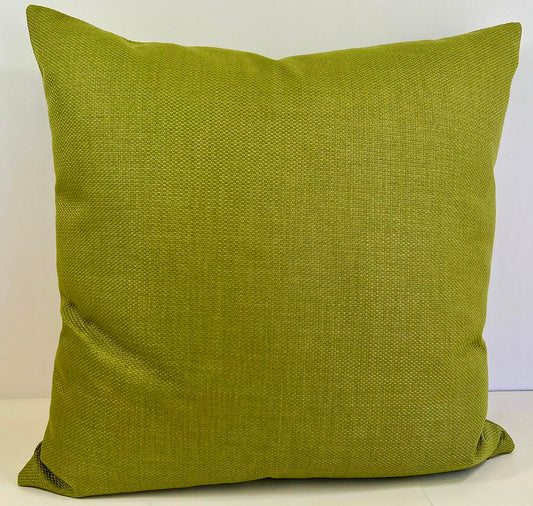Luxury Pillow -  24" x 24" - Tamarisk-Lime: Beautiful lime green color with smooth textured fabric.