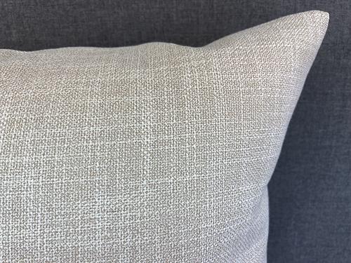 Luxury Pillow – 24" × 24" – Beach Stone