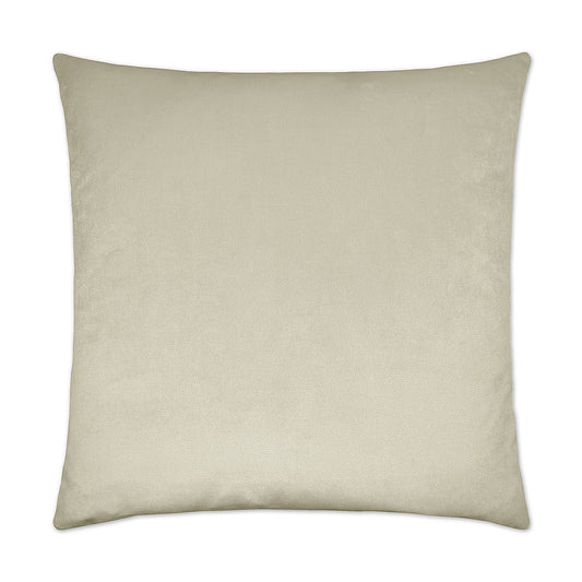 Luxury Pillow -  24" x 24" -  Belvedere-Beach; Sand colored velvet