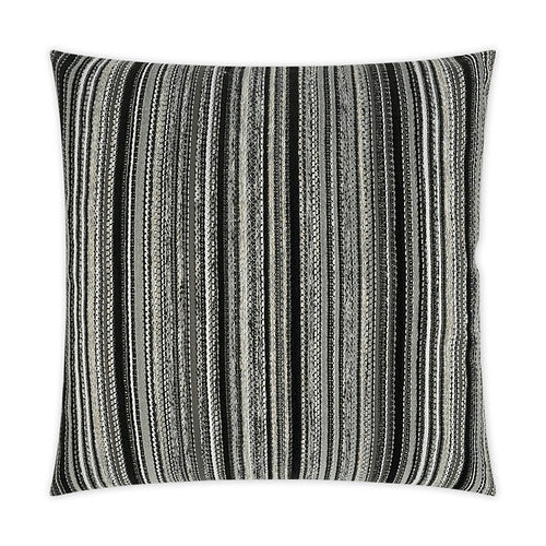 Luxury Outdoor Pillow - 22" x 22" - Peerless Stripe