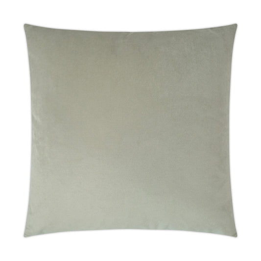 Luxury Pillow - 24" x 24" - Belvedere-Whisper; Smooth velvet solid in a tan/off white